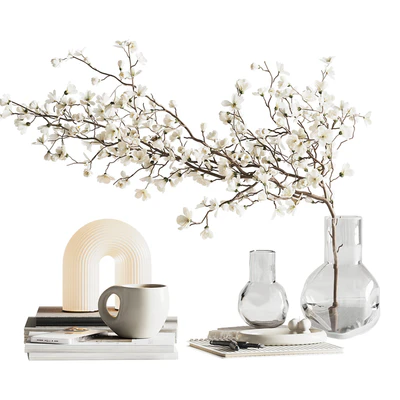 Decorative set for coffee table 52 — Ver 4
