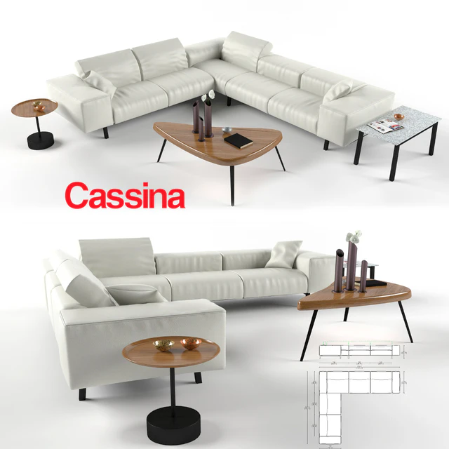 Sofa corner SCIGHERS — Descargar