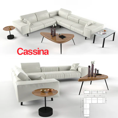Sofa corner SCIGHERS — Ver 1