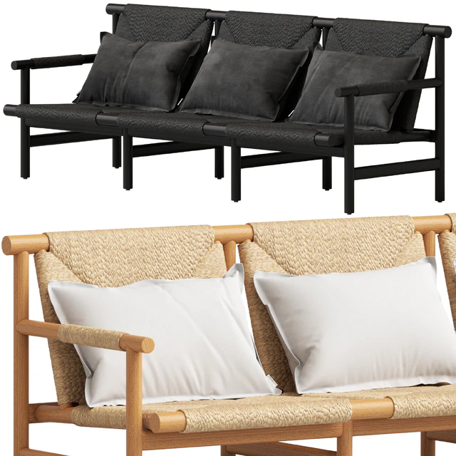 Coco Republic Sardinia Outdoor Sofa — Descargar