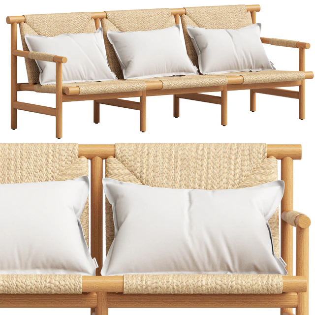 Coco Republic Sardinia Outdoor Sofa — Descargar