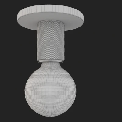 RH Utilitaire Socket Flushmount Brass — Ver 3