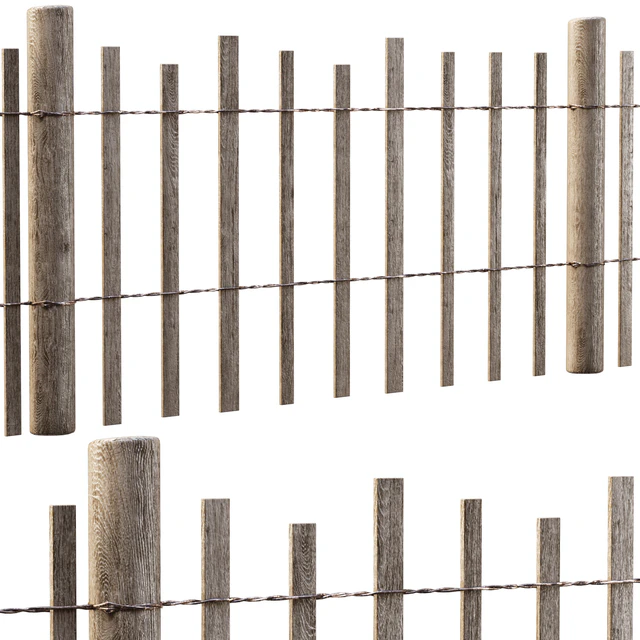 Wooden fencing / Decorative wooden fencing — Descargar