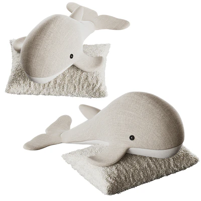 Cute plush whale — Ver 7