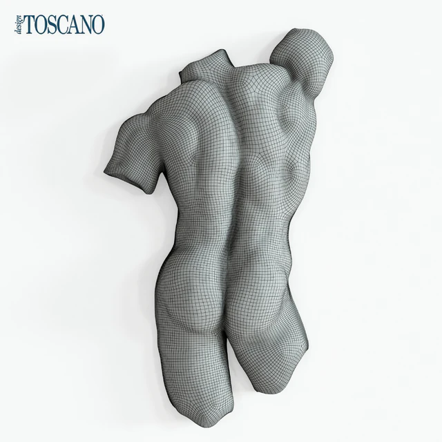 Nude Torso Wall Sculptures — Скачать