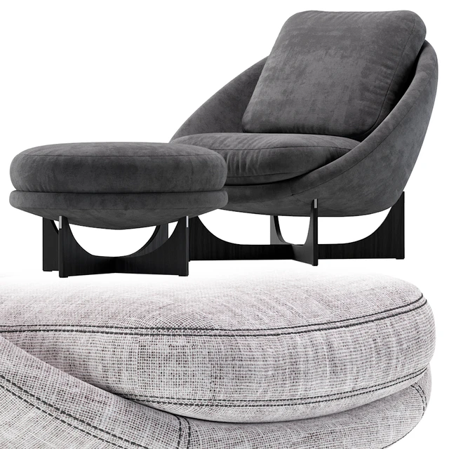Minotti Lido Armchair/Кресло Лидо — Descargar