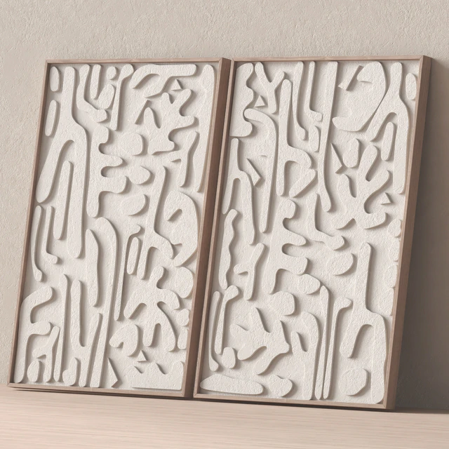Relief artwork 22 - 3d art wall decor - Panels — Descargar