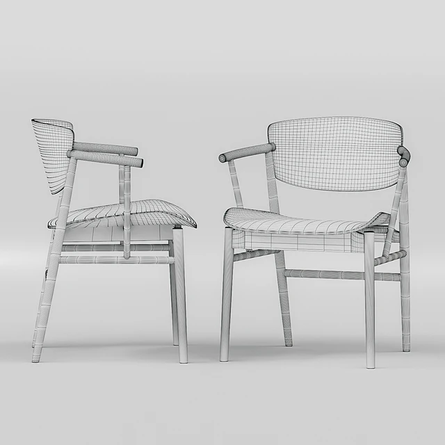 Fritz Hansen N01 chair — Скачать