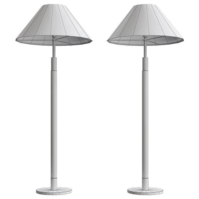 Robert Polished Nickel Light Floor Lamp by Ralph Lauren — Скачать