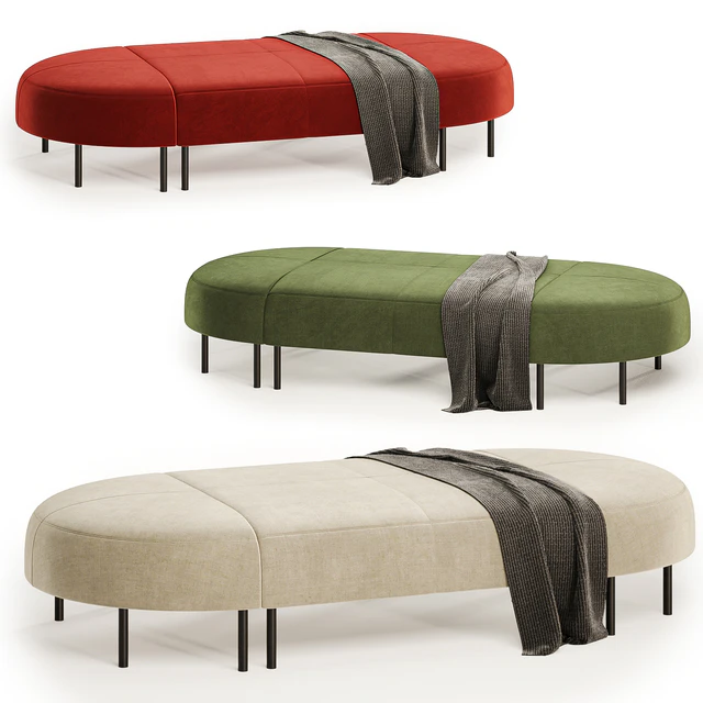 Bench VARIETY 8 seater — Скачать