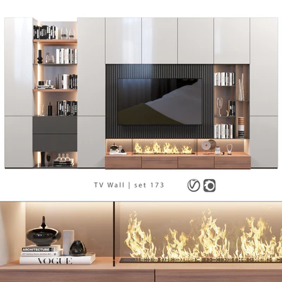 TV Wall | set 173 — Ver 1