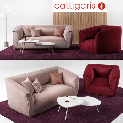 Calligaris Furniture Set-Calligaris Sweet — Вид 1