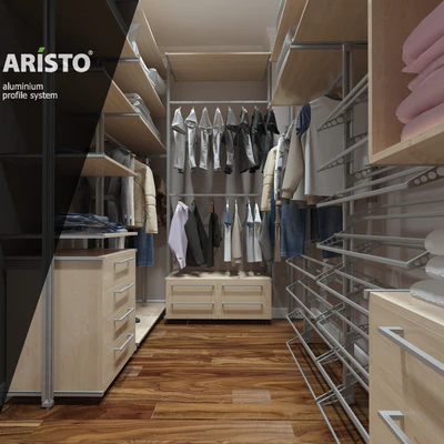 гардеробная система Aristo — Вид 3