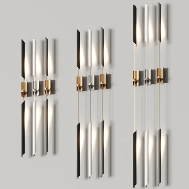 David Weeks Studio Otto Torch Wall Lamps — Скачать