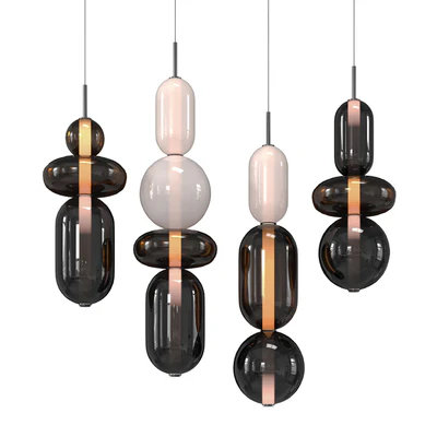 Pebbles cor pendant — Ver 5