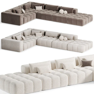 Modular Sofa CORBIN Sofa modern 02 By Cazarina — Ver 6