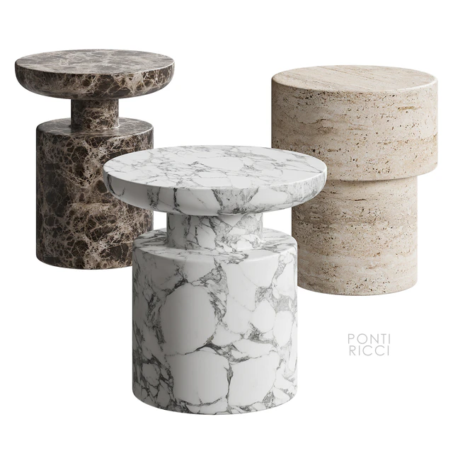 PONTI RICCI боковой столик RH — Скачать