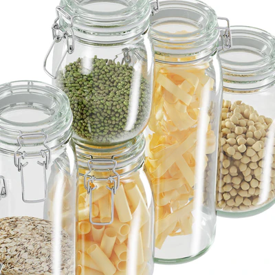 glass jar set — Ver 7