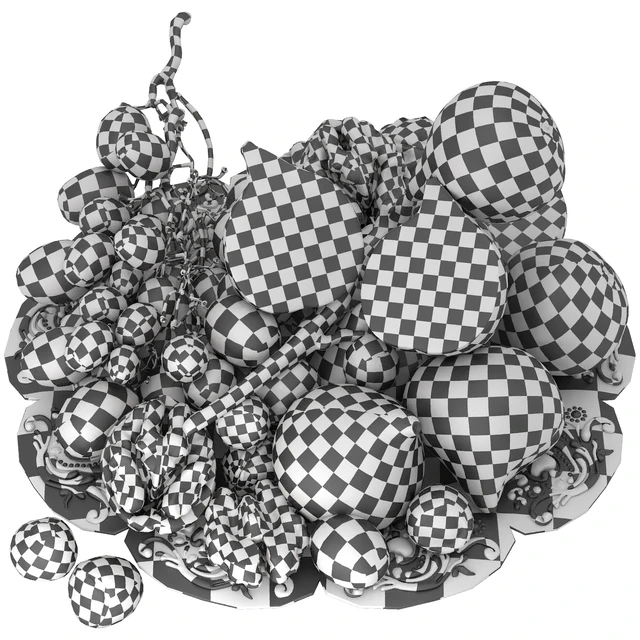 plate of fruits — Скачать