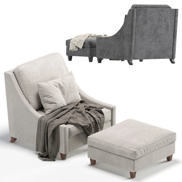 Armchair NAPLES Cazarina Interiors/Кресло НЕАПОЛЬ — Скачать