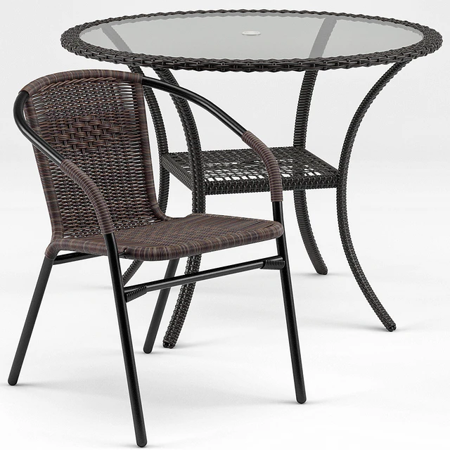 Brigance Bistro Table, Acadian DIning Chair — Скачать
