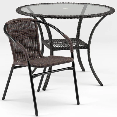 Brigance Bistro Table, Acadian DIning Chair — Вид 1