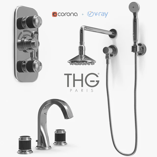THG Paris - Jaipur shower set — Скачать