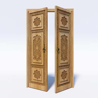 Oriental style door — Ver 3