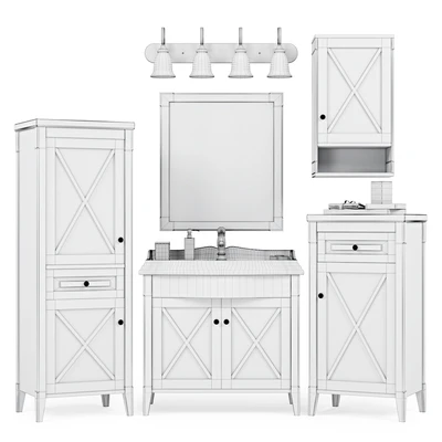 Bathroom furniture Caprigo Napoli — Ver 3