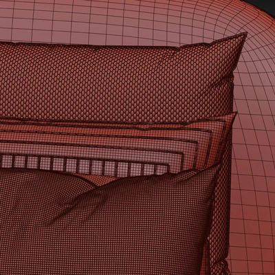 Flou Taormina double bed — Ver 6