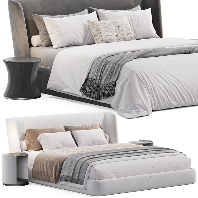 Minotti Creed Bed — Скачать