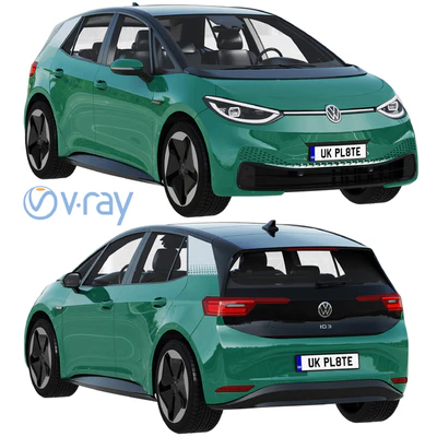 Volkswagen ID3 2021 — Вид 1