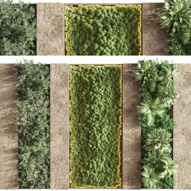 Concrete and Vertical Garden 02 — Скачать