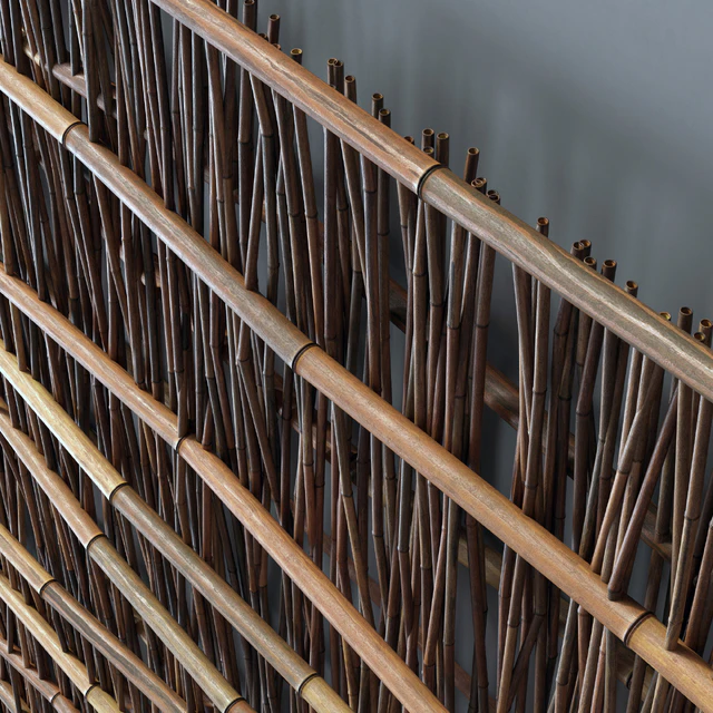 Bamboo branch decor n25 / Decor from bamboo branches number 25 — Descargar