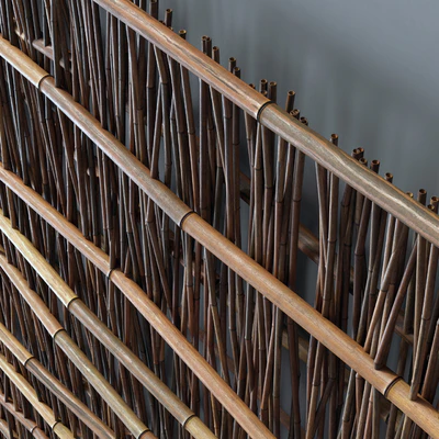 Bamboo branch decor n25 / Decor from bamboo branches number 25 — Ver 5