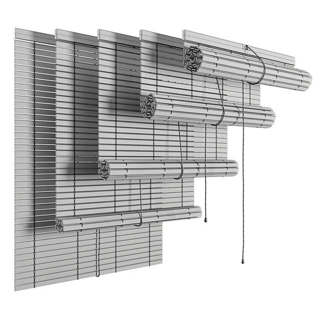 Wood roller blind — Descargar