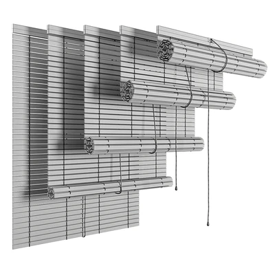 Wood roller blind — Ver 2