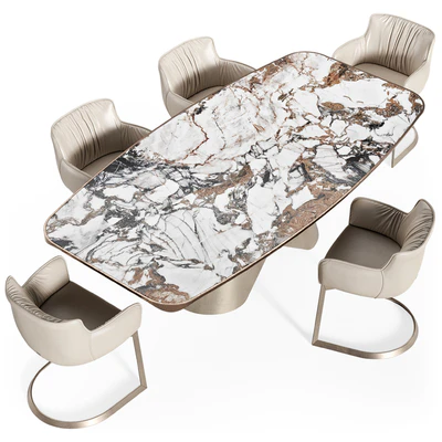 Scott keramik table Rhonda chair — Вид 7