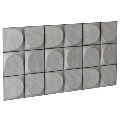 Wooddi 3D Blocks Bread Brick Wall Panel HLB6012-3A — View 4
