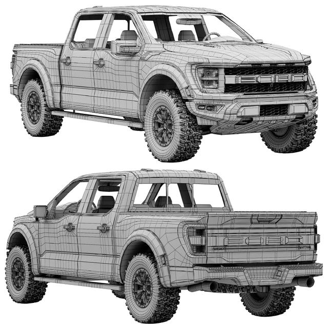 Ford F-150 Raptor 2021 — Скачать