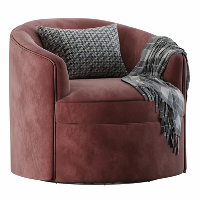 Coco Republic Luna Swivel Chair — Ver 7