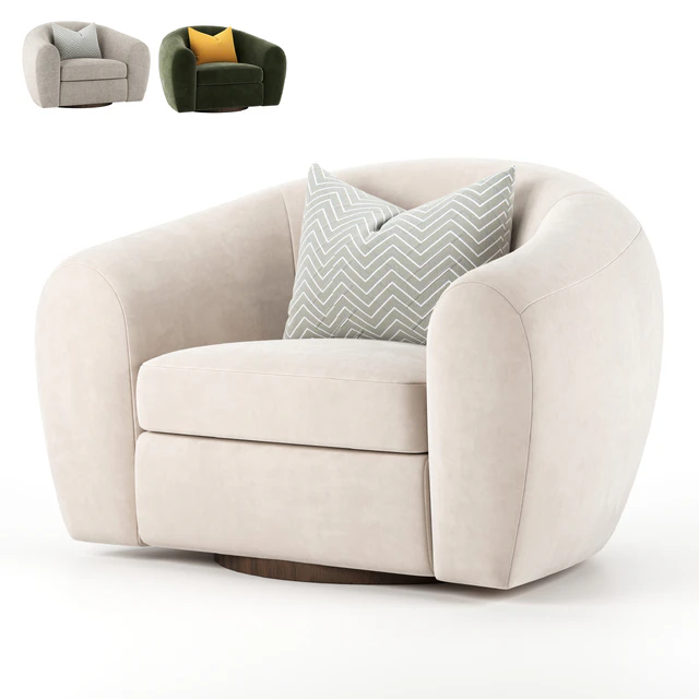 Pascal Swivel Armchair — Скачать
