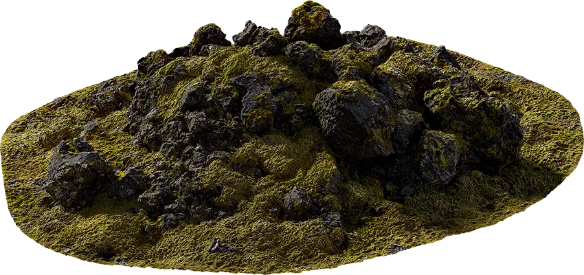 icelandic mossy rocks 001 — Скачать
