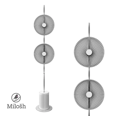 om FLOOR LAMP MILOSH TENDENCE 0751FL-2BK — Ver 2