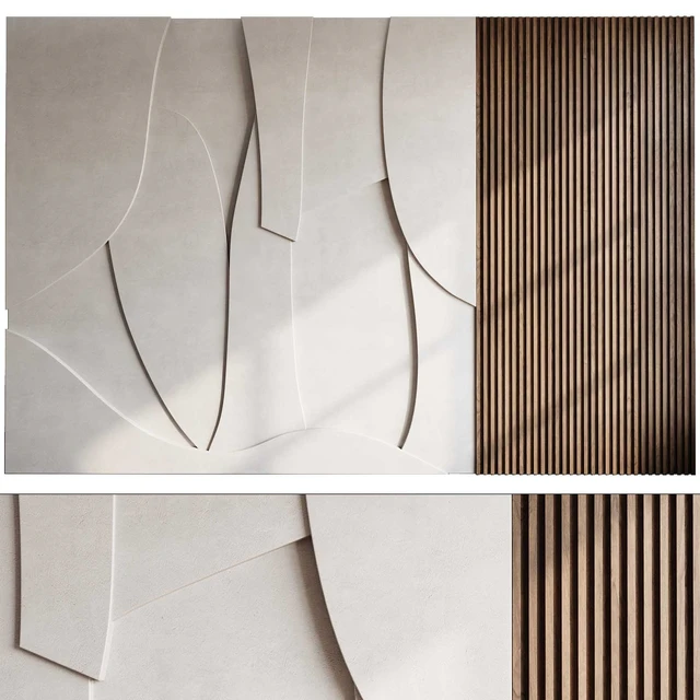Modern 3d Wall Panel 34 — Descargar
