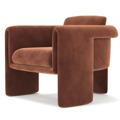 Floria Velvet Chair — Вид 4