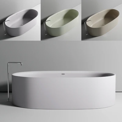 BOFFI Sabbia freestanding bathtub — Ver 6