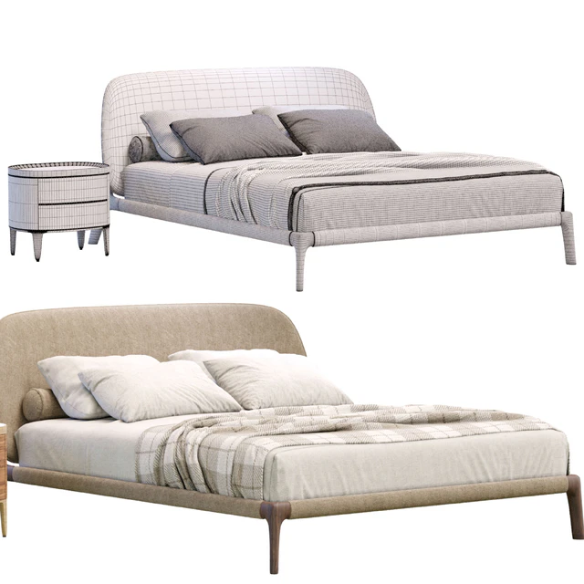 Bed Curve By Poliform — Descargar