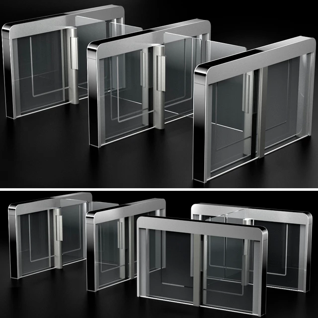 Сенсорные турникеты c раздвижными створками /  Sensor sliding gate turnstiles — Скачать