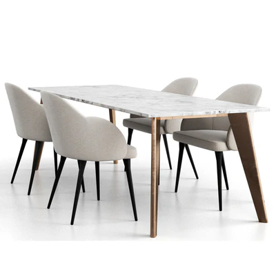 CB2 Dinning Set 7 — Ver 3